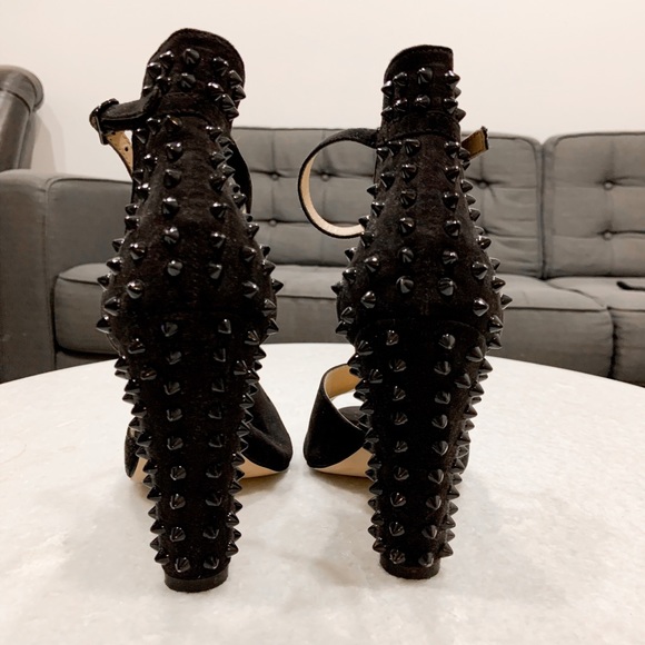Zara Studded Heels - Picture 2 of 4